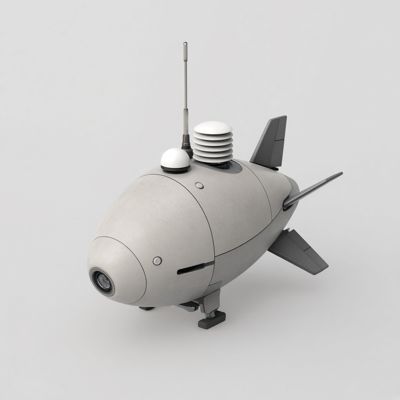 Robot Weather Pod illustration